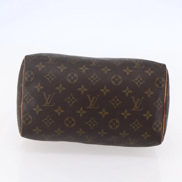LOUIS VUITTON Monogram Speedy 25 Hand Bag M41528 LV Auth am9473 - Picture 7 of 16